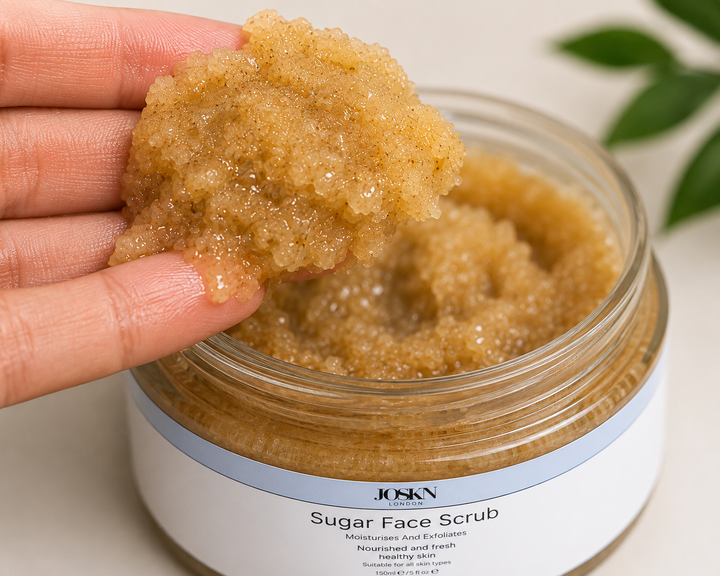Sugar Face & Body Scrub – Gentle Hydrating Exfoliator